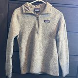 Patagonia Better Sweater 1/4 Zip Fleece Light Gray Photo 0