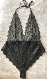 Black Lace bodysuit Size M Photo 0