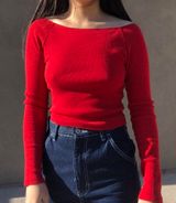 Brandy Melville Mayson Long Sleeve Top Photo 0