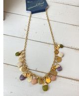 Universal Thread Honey Topaz/Lilac Lepidolite/Lemon Green Agate/Peach Moonstone Photo 0