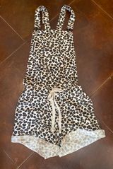 These Three Boutique Cheetah Overall Photo 0