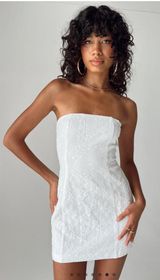 White Mini Dress Photo 0