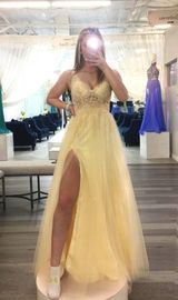 Prom Dress! Yellow Size 0 Photo 0