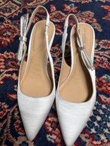 Ted Baker white satin heels size 7 Photo 0