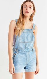 Linda Denim Shortall Overalls Photo 0