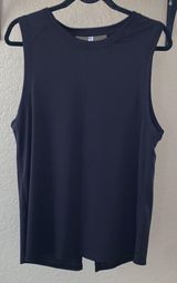 Fabletics Black Mesh Top Photo 0