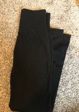 Fleece High Waisted Leggings Black Photo 0