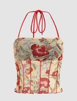 Cider Flower Halter Top Photo 0