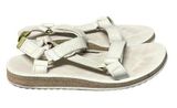 Sandals Women's Size 8 Canvas Midform Platform White Photo 0