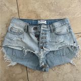 One Teaspoon shorts blue denim shorts Photo 0