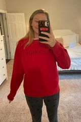 Seaside Crewneck Red Photo 0