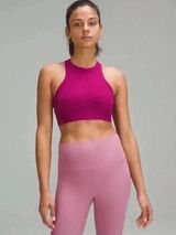 Lululemon  High Neck Ribbed Nulu Sports Bra size 12 Photo 0