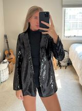 EXPRESS Sequin  Blazer Photo 0