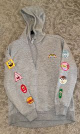 Nickelodeon Spongebob Gray Hoodie Size M Photo 0