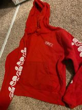 Obey Red  Hoodie Photo 0