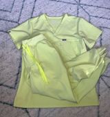 Figs Highlighter Scrub Set Size M/P Zamora Joggers And M Catarina Top PO5330 Photo 0