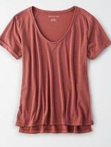 American Eagle Scoop Neck Tee Photo 0