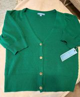 Draper James Green Sweater S Photo 0