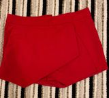 EXPRESS red envelope skirt Photo 0