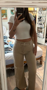 ZARA Marine Straight Jeans Photo 0