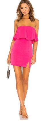 superdown Revolve Catalina Ruffle Tube Mini Dress Photo 0