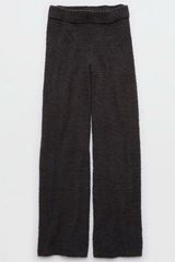 Aerie MARSHMALLOW WIDELEG SWEATPANTS | Marshmallow White Photo 0