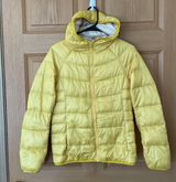 Uniqlo Yellow Puffer Jacket Photo 0