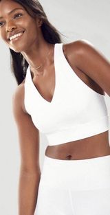 Fabletics  White Sports Bra Photo 0