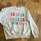 Gildan Dryblend Treat Dreams Fa La La La Lots of Dogs Photo 0