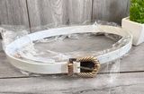 SheIn White Buckle Belt Photo 0