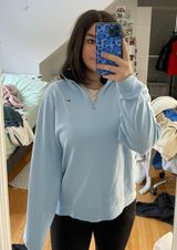 Vineyard Vines Light Blue Quarter Zip Photo 0