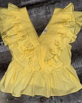 Entro Boutique Yellow Blouse Photo 0