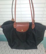 Long champ Black le Pilage Tote!! Photo 0