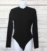 SheIn Black Bodysuit Backless Photo 0