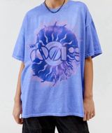 Urban Outfitters-The Doors Sun Tour Purple Baggy T-Shirt! Photo 0