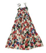INA Summer Floral Maxi Dress Bohemian Printed Beach Dress Size Small Photo 0