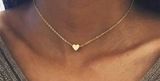 Boutique Gold Heart Necklace Photo 0