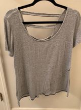 Nine Britton Gray Short Sleeve Top Photo 0