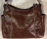 Giani Bernini  Brown Leather Classic Shoulder Bag Photo 0