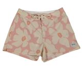 Rhythm Mimi Floral Board Shorts Pink and White Size 4 Surf Swim Photo 0