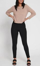 Betabrand W1166 Black Skinny Classic Dress Yoga Pants Size M LONG Photo 0