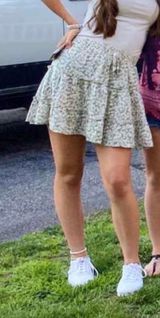 SheIn Floral Skirt Photo 0