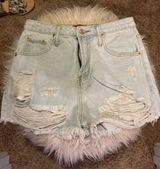 American Threads Denim Shorts Photo 0