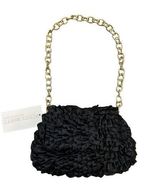 Badgley Mischka Jewel By Black Willow Mini Ruffle Clutch NWT $144 MSRP Photo 0