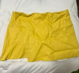 Yellow Leather Skirt Photo 0
