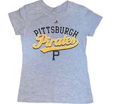 Pittsburgh Pirates Grey Baseball T-Shirt Size Medium Photo 0