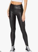 SPANX Leggings for Women Faux Leather Leggings size medium Photo 0