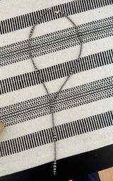 3-6mm Graduated Silver Sterling Navajo Pearl Choker Necklace 16" Photo 0