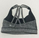 Sz 2 energy sports bra Power Luxtreme Ripple Jacquard Black White Photo 0