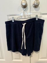 Lucky Brand Terry Cloth Blue Shorts Photo 0